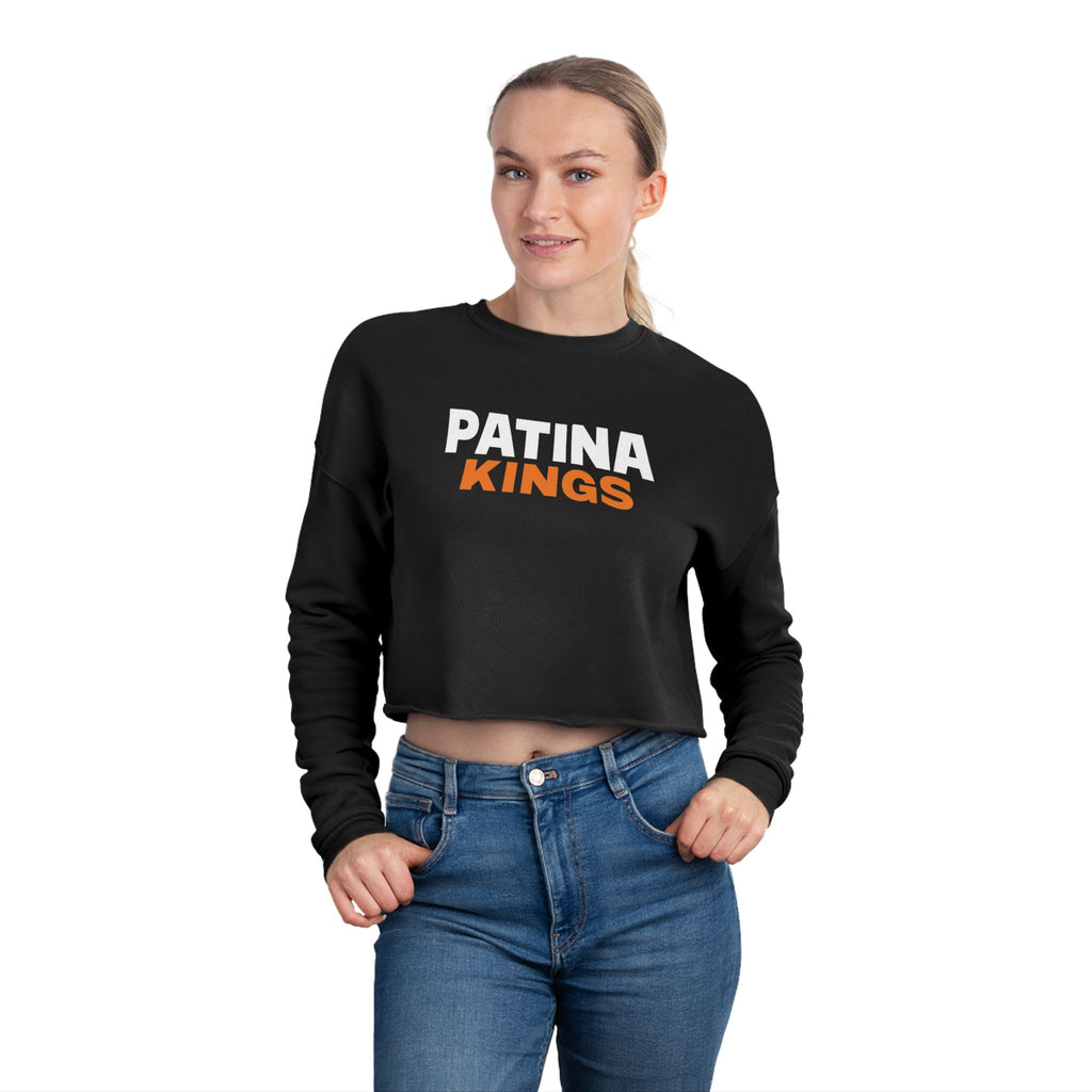 Patina Kings womans cropped sweat shirt