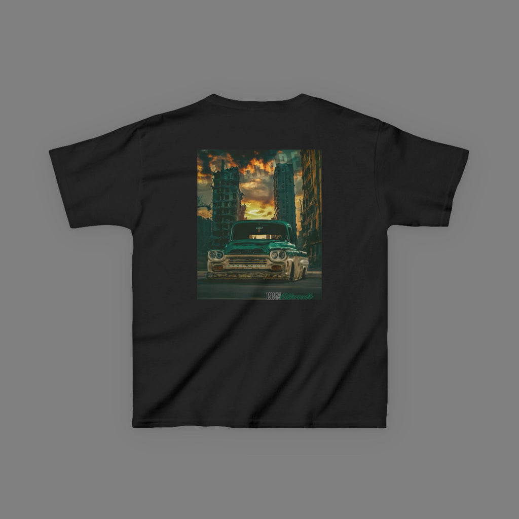 Kids patina kings heavy cotton tee