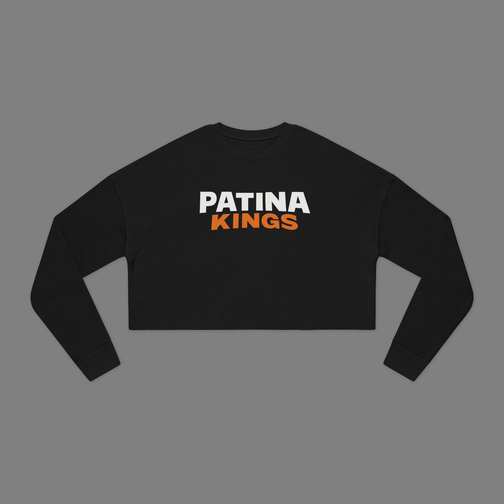 Patina Kings womans cropped sweat shirt