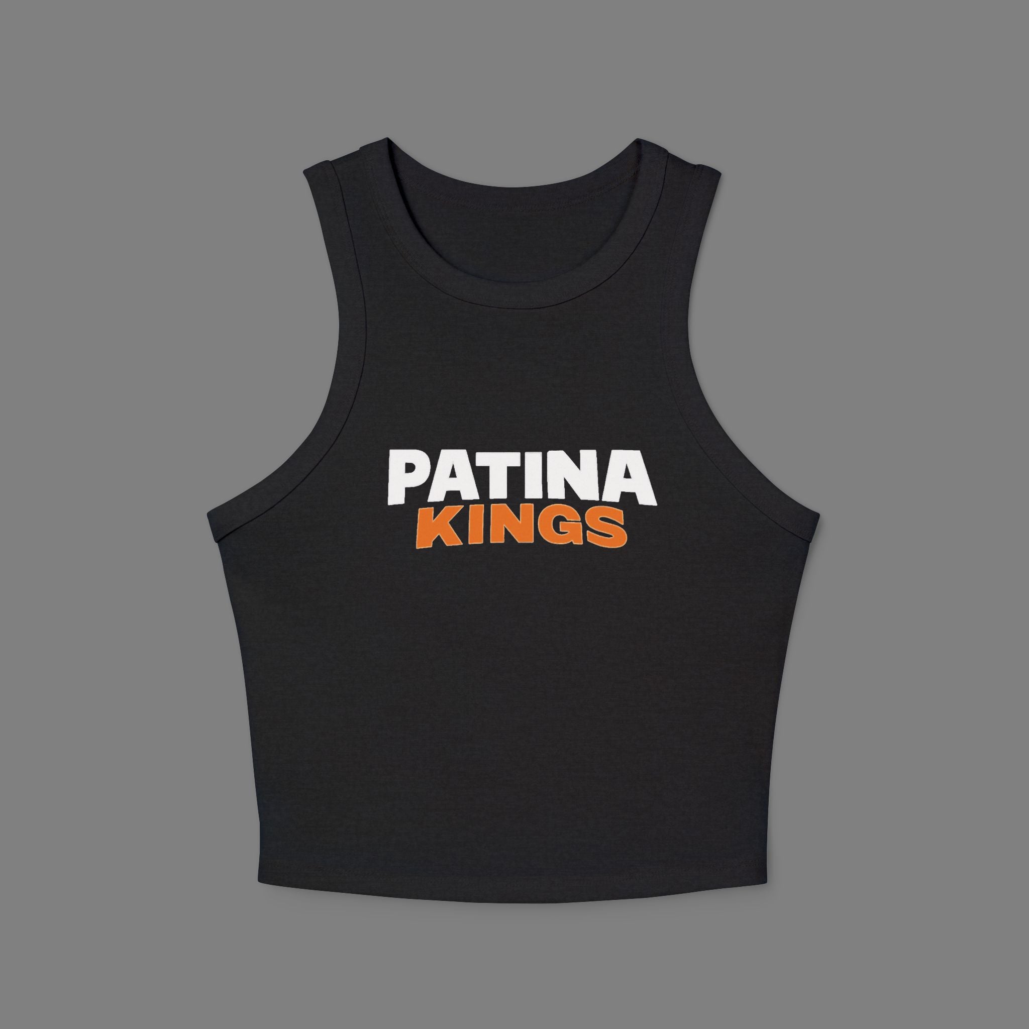 Patina Kings Women’s Micro Rib Racer Tank Top